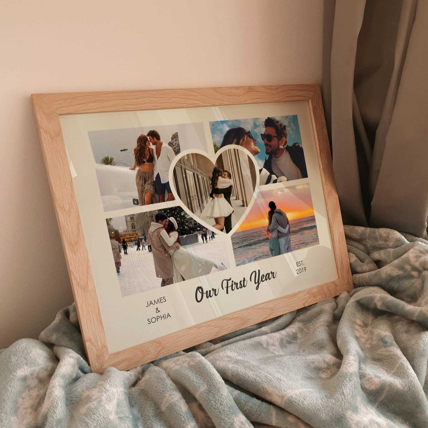 Heart Photo Collage Art